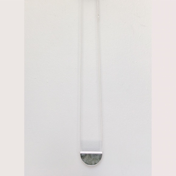 🌗Half Moon Sodalite necklace🌓 - Picture 2 of 7